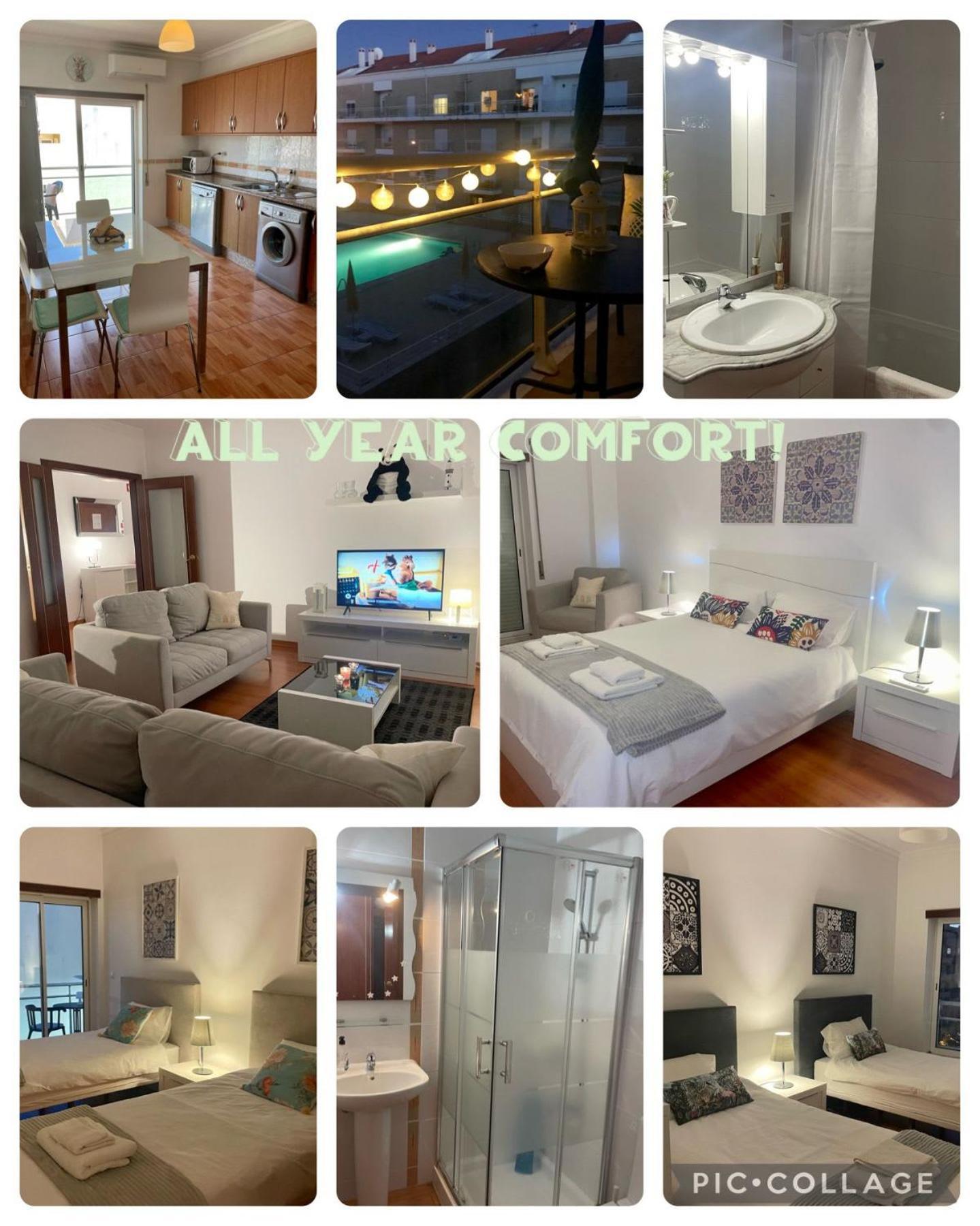 Paradise Found - Stunning 3 Bedroom Apartment In Vila Real De Santo Antonio Bagian luar foto